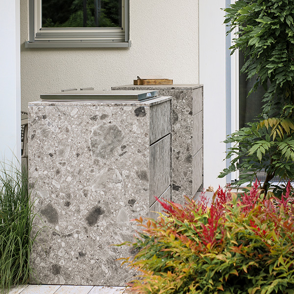 Ceppo di Gre outdoor kitchen landscape