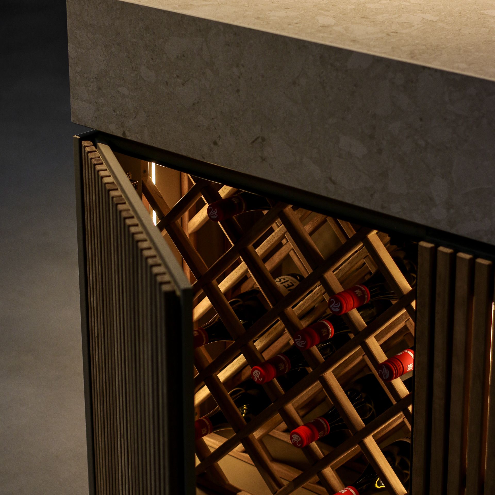 outdoor kitchen detail