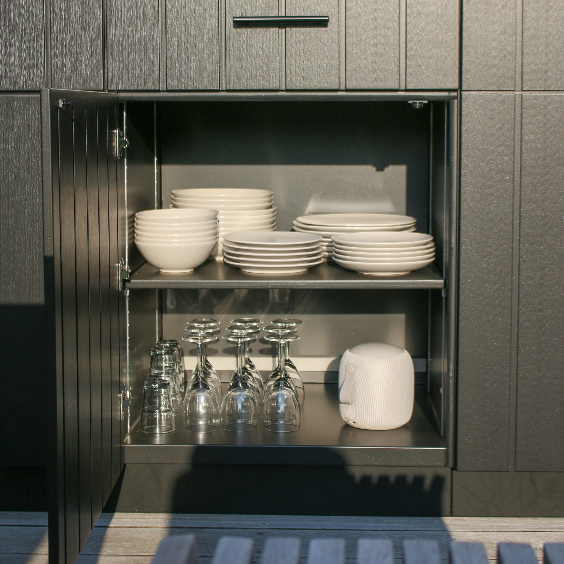 outdoor kitchen detail