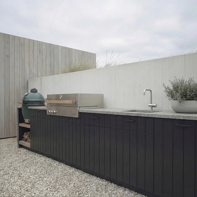 outdoor kitchen detail